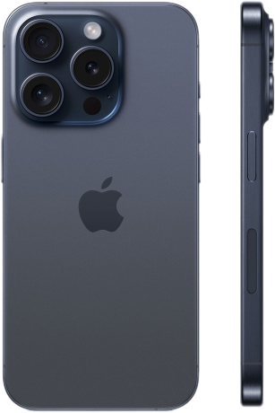 Смартфон Apple iPhone 15 Pro 512GB (титановый синий), без RuStore