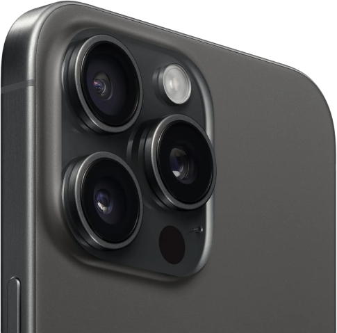 Смартфон Apple iPhone 15 Pro Max 512GB (титановый черный), без RuStore