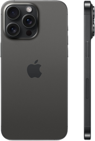 Смартфон Apple iPhone 15 Pro Max 512GB (титановый черный), без RuStore