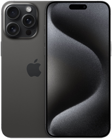 Смартфон Apple iPhone 15 Pro Max 512GB (титановый черный), без RuStore