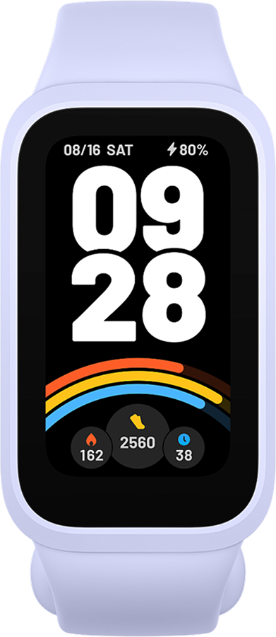 Фитнес-браслет Xiaomi Smart Band 9 Active (фиолетовый)