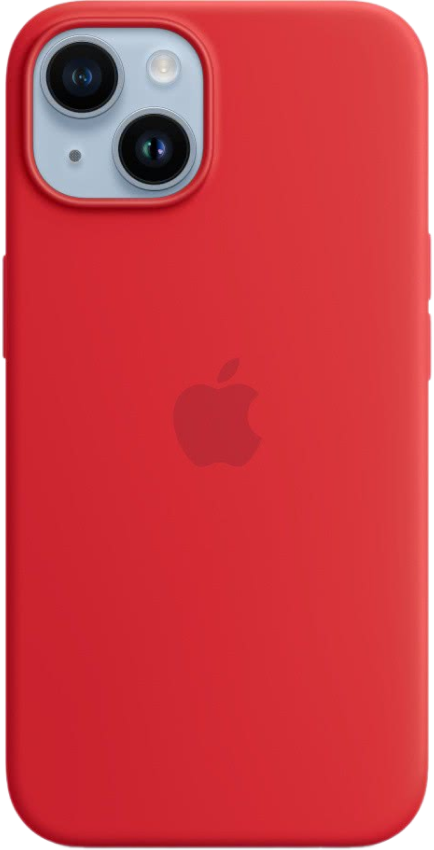 Оригинальный чехол Apple iPhone 14 Silicone Case with MagSafe (PRODUCT)RED