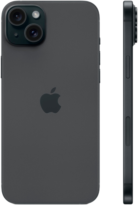 Смартфон Apple iPhone 15 Plus 128GB (черный) Б/У (категория A)