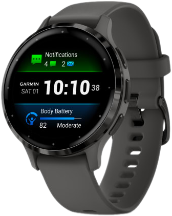 Умные часы Garmin ️VENU 3s (черный)