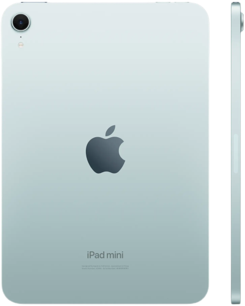 Планшет Apple iPad mini (2024) 128GB Wi-Fi (голубой), без RuStore