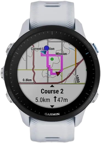 Умные часы Garmin Forerunner 955 EU (белый)
