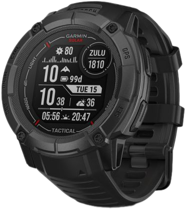 Умные часы Garmin ️Instinct 2X Solar Tactical (черный)