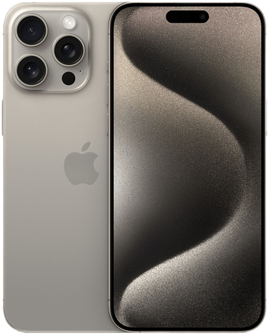 Смартфон Apple iPhone 15 Pro Max 256GB (природный титан) Б/У (категория B)