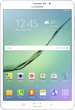 Планшет Samsung (SM-T710) Tab S2 32GB Wi-Fi (белый) Б/У