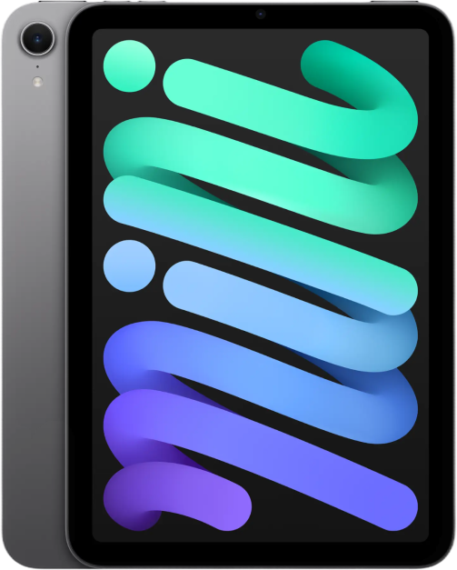 Планшет Apple iPad mini (2024) 128GB Wi-Fi (серый космос), без RuStore