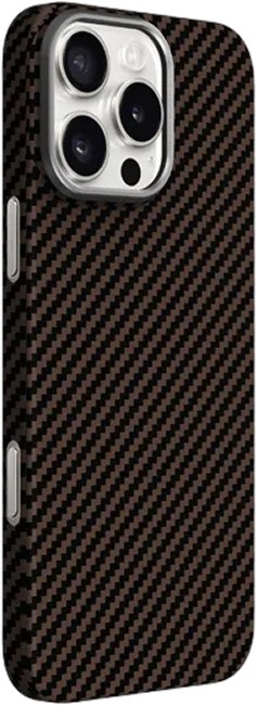 Чехол KZDOO Kievlar для Apple iPhone 16 Pro (коричневый)