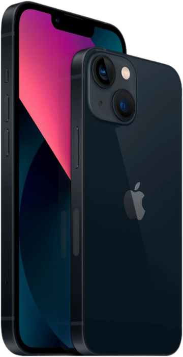 Смартфон Apple iPhone 13 128GB (темная ночь), без RuStore