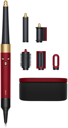 Стайлер Dyson Airwrap Complete (HS08) long + насадка-диффузор (красный бархат)