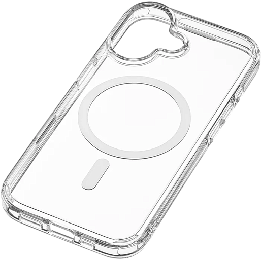 Чехол uBear Real Mag для iPhone 17 (прозрачный)