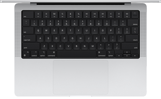 Ноутбук Apple MacBook Pro 14 (M4, 2024) 16/512GB (MW2W3) US, английская раскладка (серебристый), без RuStore