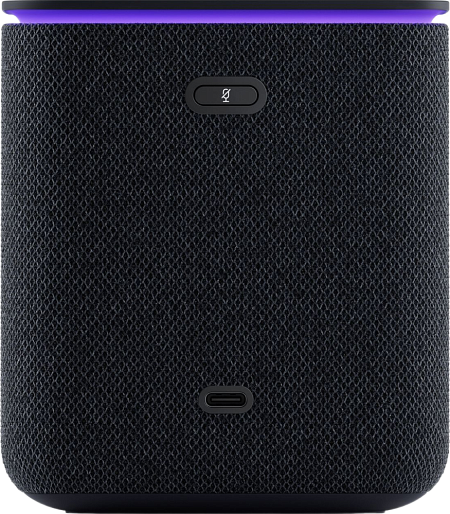 Умная колонка Яндекс Станция Миди (черный)