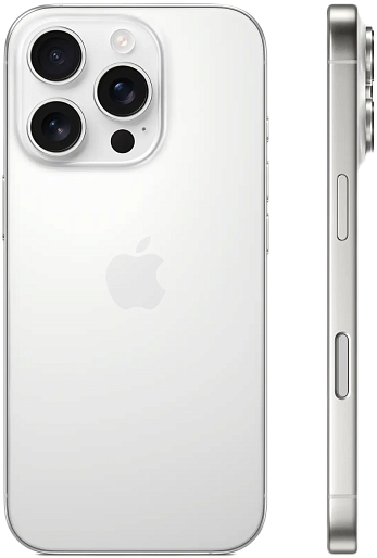 Смартфон Apple iPhone 16 Pro 512GB (белый титан) 2 sim, без RuStore