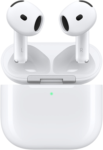 Наушники Apple AirPods 4 с шумоподавлением (белый) уценка