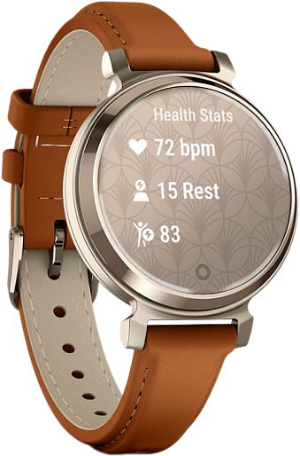 Умные часы Garmin ️Lily 2 (золотой/коричневый)
