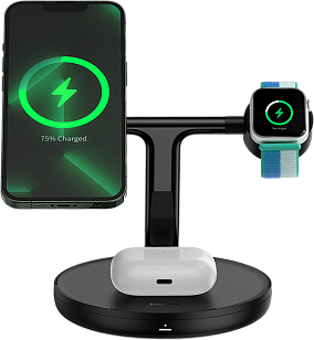 Изображение Baseus Swan 3-in-1 Wireless Magnetic Charging Bracket