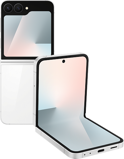 Смартфон Samsung Galaxy Z Flip 7 FE (F761B) 128GB (белый) AE/EU