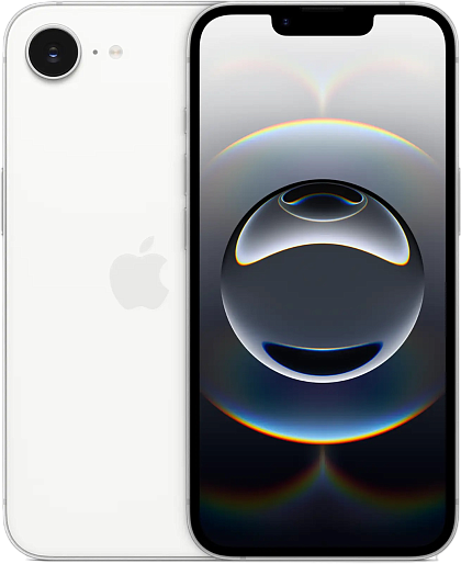 Смартфон Apple iPhone 16e 128GB (белый), без RuStore