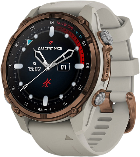 Умные часы Garmin ️DESCENT MK3i 43mm (бронзовый/серый)