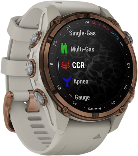 Умные часы Garmin ️DESCENT MK3i 43mm (бронзовый/серый)