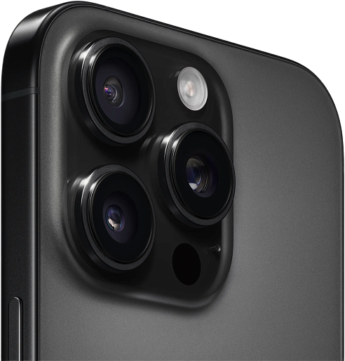 Смартфон Apple iPhone 16 Pro 128GB (черный титан) 2 sim, без RuStore