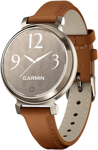Умные часы Garmin ️Lily 2 (золотой/коричневый)
