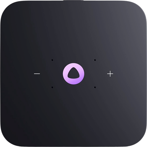 Умная колонка Яндекс Станция Миди (черный)