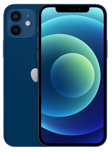 Смартфон Apple iPhone 12 128GB (синий), без RuStore
